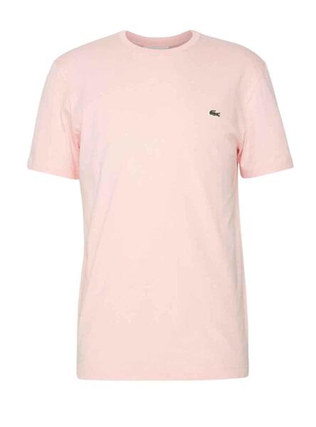 T-Shirt Lacoste für Herren Logo Rosa
