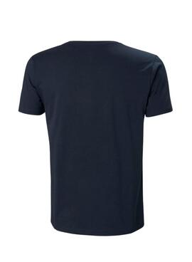 T-Shirt Helly Hansen Shoreline Marineblau für Herren