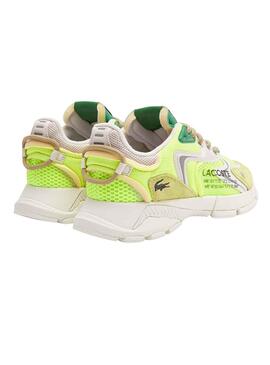 Sneakers Lacoste Neo L003 Gelb und Grün