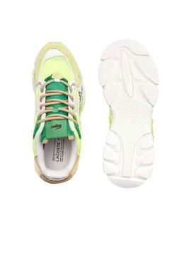 Sneakers Lacoste Neo L003 Gelb und Grün