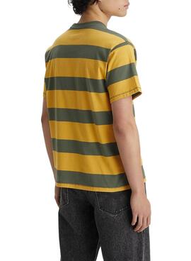 T-Shirt Levis Vintage Gelb für Herren