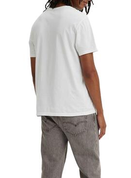 T-Shirt Levis Party Animal Weiss für Herren