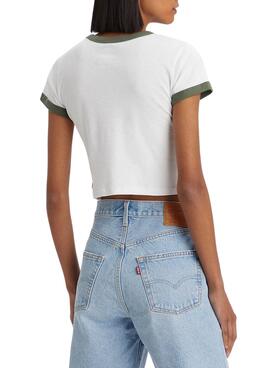 T-Shirt Levis Soulmate Weiss für Damen