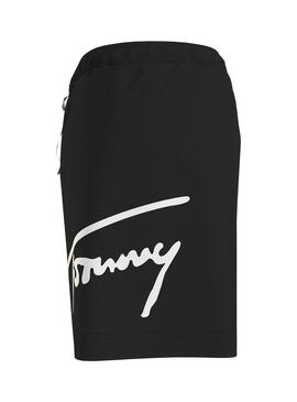 Badehose Tommy Jeans Sport Schwarz für Herren