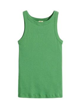 T-Shirt Levis Racer Grün für Damen