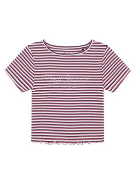 T-Shirt Pepe Jeans Nazaire Streifen für Mädchen