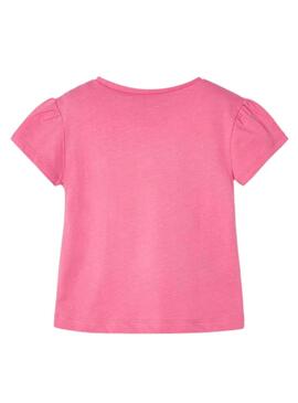 T-Shirt Mayoral Stickerei Calado Rosa für Mädchen