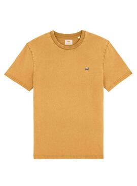 T-Shirt Klout Basic Dyed Mostaza