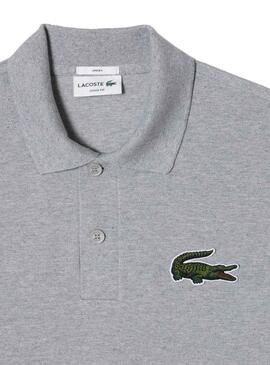 Polo Lacoste Loose Grau für Herren und Damen