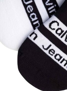 Socken Calvin Klein Footie High Schwarz Herren