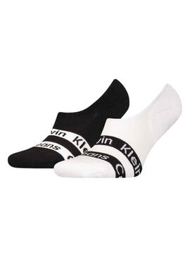 Socken Calvin Klein Footie High Schwarz Herren