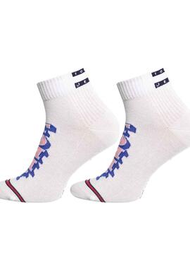 Socken Tommy Jeans Quarter Weiss Unisex