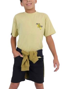 T-Shirt Mayoral Palm Island Gelb für Junge