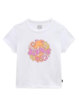 T-Shirt Vans Resort Weiss für Damen