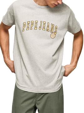 T-Shirt Pepe Jeans Ronell Grau für Herren