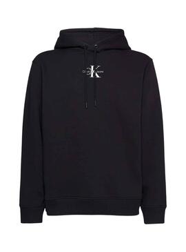 Sweatshirt Calvin Klein Hoodie Schwarz für Herren
