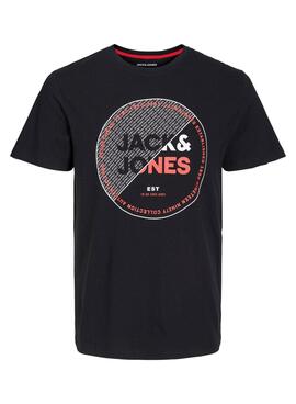 T-Shirt Jack & Jones Ralf Schwarz für Herren