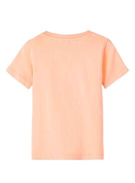 T-Shirt Name It Frede Koralle für Junge