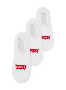 Pack de Socken Levis Fuß Weiss für Herren