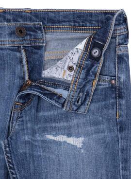 Bermuda Pepe Jeans Cashed Repair Blau Junge