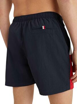 Badehose Tommy Hilfiger Flag Blau Marineblau