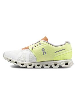 Sneakers On Running Cloud 5 Gelb für Damen