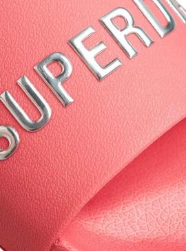 Flip flops Superdry Code Logo Rosa für Damen