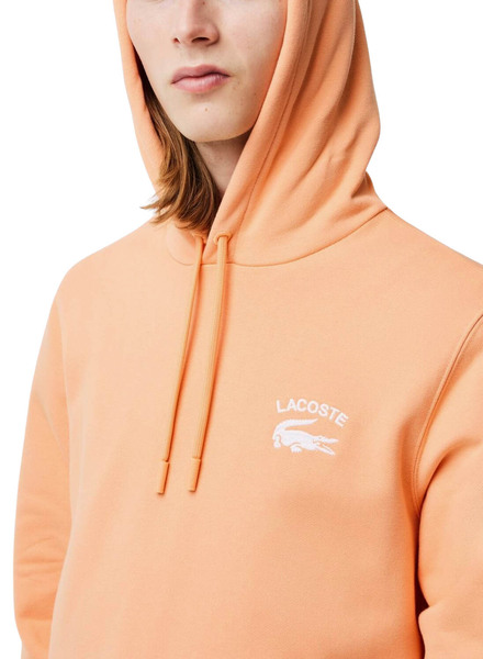 Lacoste hot sale orange sweatshirt