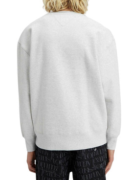 Sweatshirt Tommy Jeans Relaxed für Herren Grau