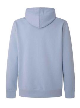 Sweatshirt Pepe Jeans Edward Hoodie Blau für Herren