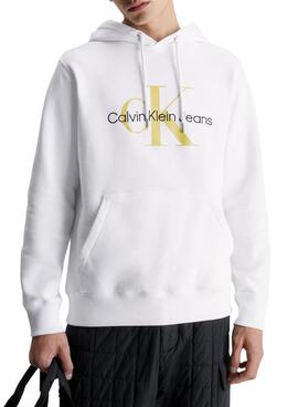 Sweatshirt Calvin Klein Seasonal Weiss für Herren