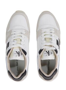 Sneakers Calvin Klein Toothy Run Weiss Damen