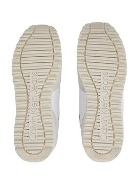 Sneakers Calvin Klein Toothy Run Weiss Damen