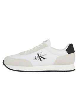 Sneakers Calvin Klein Retro Runner Weiss Herren