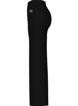 Hose Calvin Klein Badge Schwarz für Damen