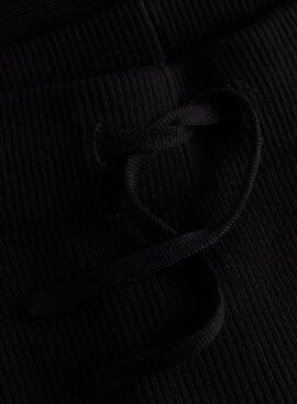 Hose Calvin Klein Badge Schwarz für Damen
