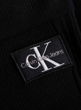 Hose Calvin Klein Badge Schwarz für Damen