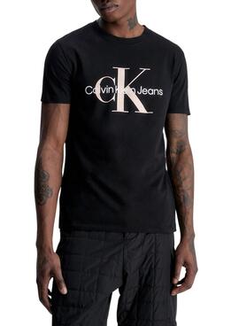 T-Shirt Calvin Klein Seasonal Schwarz für Herren