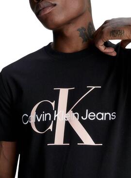 T-Shirt Calvin Klein Seasonal Schwarz für Herren