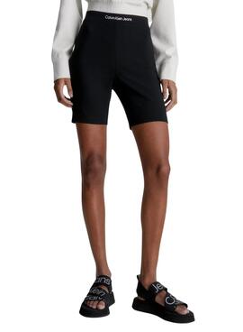 Shorts Calvin Klein Institutional Schwarz für Damen