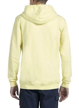 Sweatshirt El Pulpo Hoodie Gelb für Herren