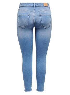 Hose Jeans Only Blush Blau Claro für Damen