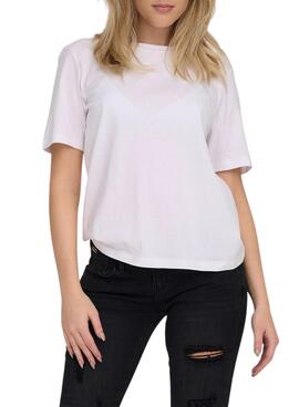 T-Shirt Only Lonely Weiss für Damen