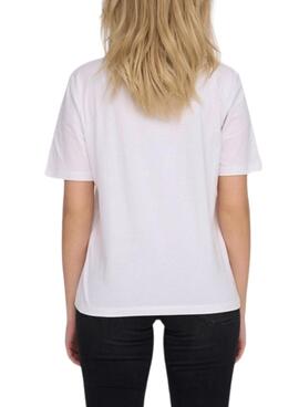 T-Shirt Only Lonely Weiss für Damen