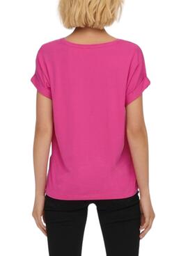 T-Shirt Only Moster Fuchsia für Damen