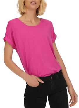 T-Shirt Only Moster Fuchsia für Damen