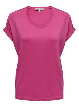 T-Shirt Only Moster Fuchsia für Damen