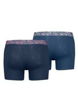 Unterhose Levis Flower Marineblau für Herren