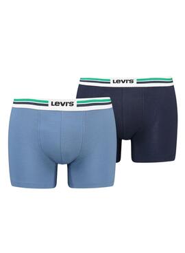 Unterhose Levis Placed Blau für Herren