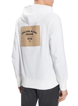 Sweatshirt Calvin Klein Curve Graphic Weiss Herren